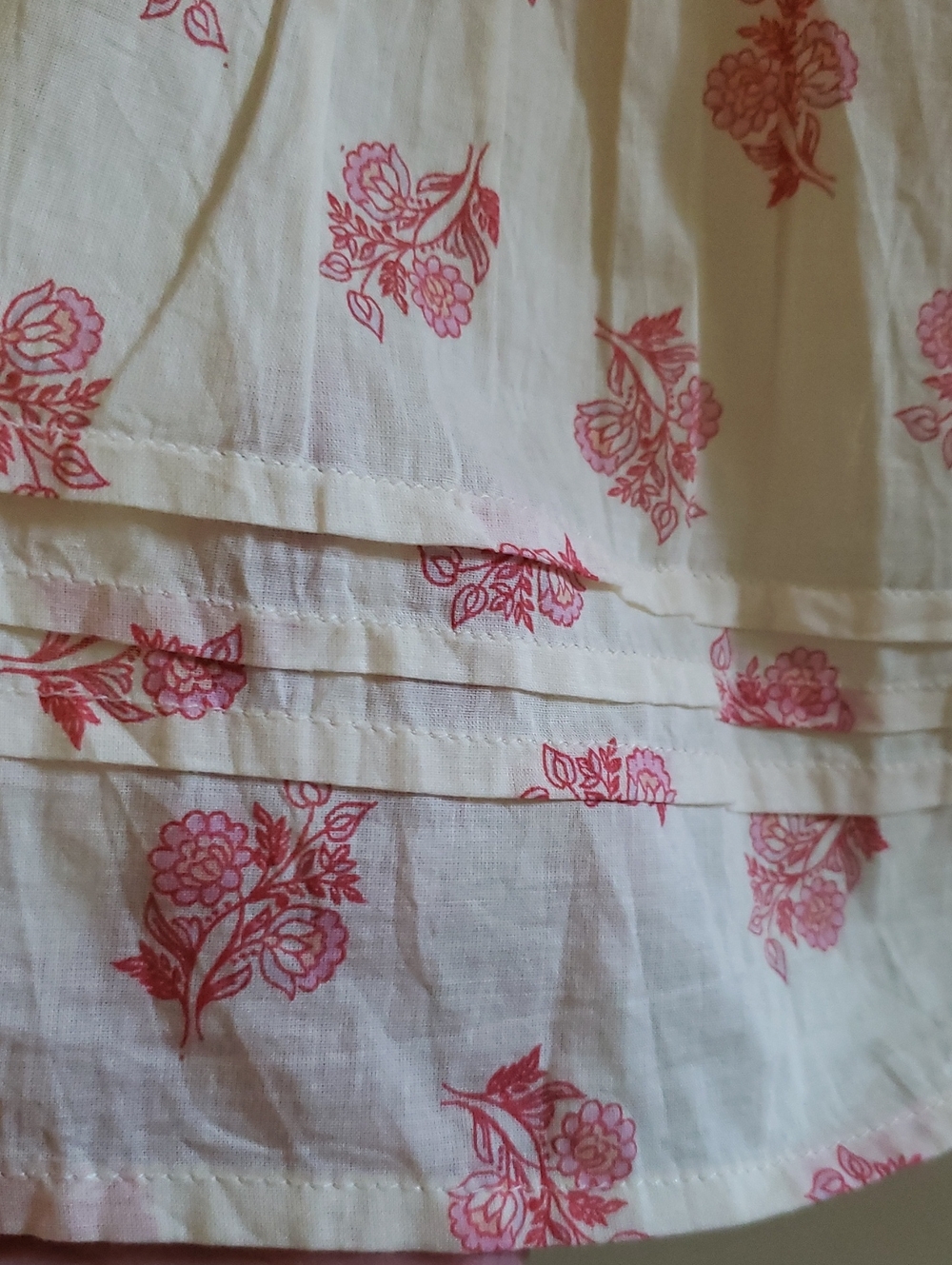 Patrons Of Peace NWT Bohemian Cotton Mini Tiered Dress - M - Picture 7 of 15